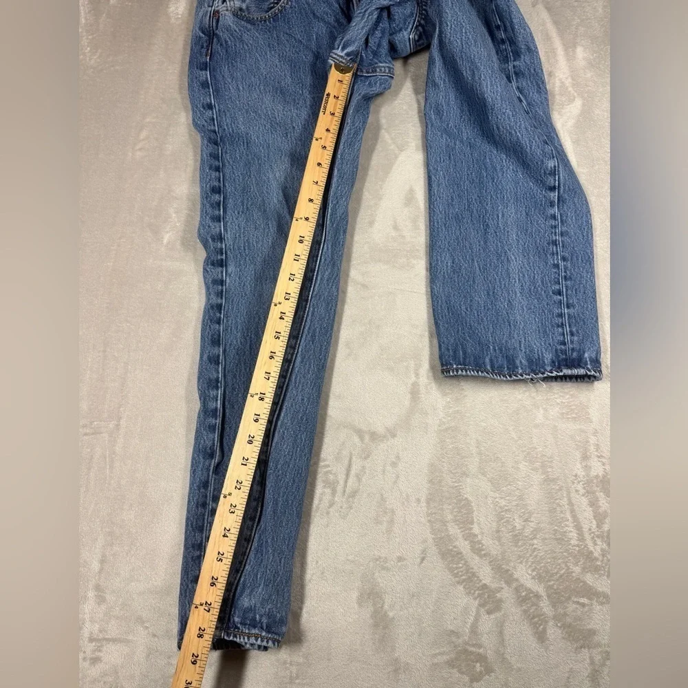Levi’s Men’s 501 Original Fit 100% Cotton Button Fly Denim Blue Jeans Size 38